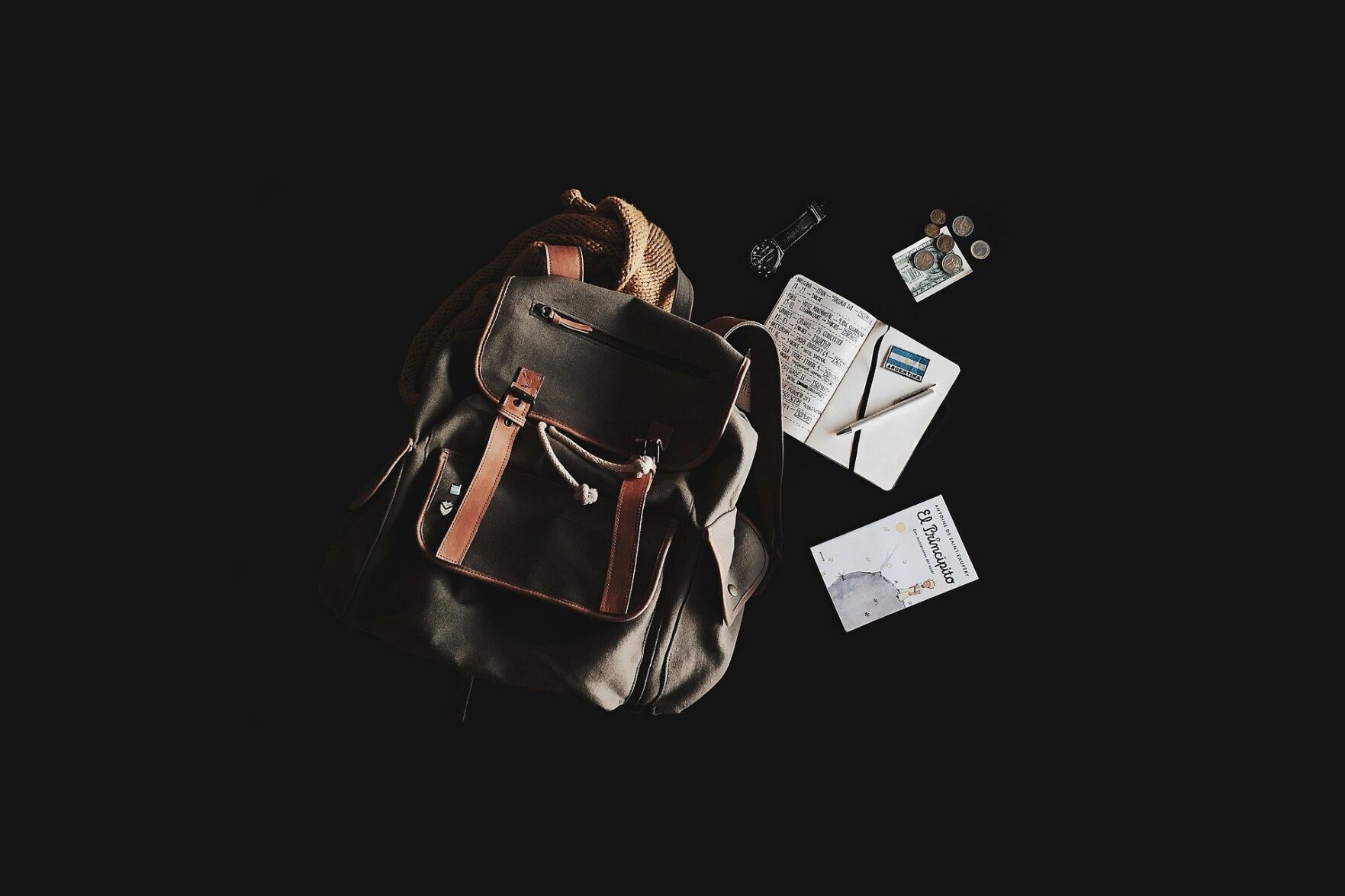 Fully empty your bags before you start packing